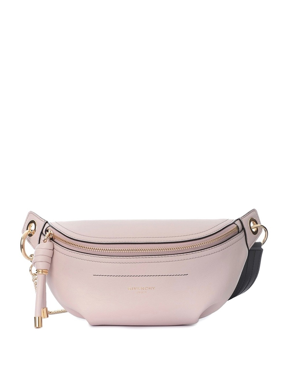 Givenchy Blush Pink Leather Crossbody Belt Bag Fanny Pack with Gold Hardware